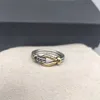 Ring Designer X BIJOURS Anneaux pour les femmes Bijoux de mode de luxe de luxe