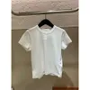 Solid Summer T Shirt for Women Clothing Letter Print O-neck Short-sleeve T-shirt Femme Loose Casual Crop Top 100% Cotton Tee