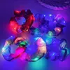 Party Decoration 1/2pcs Hair Scrunchies Light Up Elastic LED Women Girls Bands for Halloween Christmas