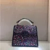 Diamond Inlaid Handbag Autumn/winter New able Appearance Trend High Quality Handheld One Shoulder Crossbody Bag 2024 78% Off Store wholesale