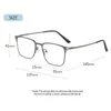 Металлические очки 3 в 1, стильная магнитная клипса, оправа для очков, трендовые поляризационные солнцезащитные очки для мужчин, оптические компьютерные очки UV400 240201