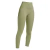 Designer 2024 Dames Lulu Align-legging Top Lu Yoga Knielengte Dames Gym Legging Hoge taille Broek Elastische Fitness Dame Outdoor Sp 45