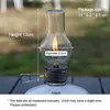 Camping Lamp Gas Candle Light Retro Glass Lampshade Atmosphere Outdoor Tent Lantern for Hiking Backpacking Picnic Fishing 240126