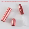 Aufbewahrungsflaschen 1PC 12ml Parfümzerstäuber Tragbarer Flüssigkeitsbehälter für Kosmetika Reisen Mini Aluminium Spray Alcochol leer nachfüllbar