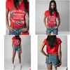 Dames T-shirt 2023Ss Zv Klassieke Letter Print Tees Bloem Borduren Zadig T-shirt U Hals Korte Mouw T-shirt Dames Designer Tops Dro Dhqzk