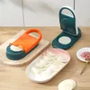 Backen Werkzeuge Teig Pressen Werkzeug DIY 2 In 1 Knödel Maker Form Manuelle Presse Knödel Haushalt Küche Haut Rollen