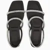 Sandalen Freizeit Flache Sommer Frauen Schuhe Strass Alias Femininas Silbrig Zapatos Para Mujeres Große Größe 42