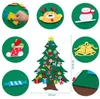 クリスマスの装飾は木の子供diy xmas santa clausギフト陽気な装飾2024ノエルハッピー・イヤーナタール