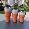 Tyeso Coffee Cup Double-Layer Thermal Assulation and Cold Storage Ice大容量ステンレス鋼ダブルドリンクウォーターボトル