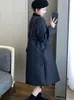 Kvinnors dike rockar vinter överdimensionerade 4xl design långa parkor kjol kvinnor koreanska lösa chaquetas jackor avslappnad varm casaco elegant överrock