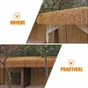 Decorative Flowers Thatched House Tiles Simulation Grass Roof Carpet Straw Imitation DIY Or Mexican Fake