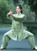 Vêtements ethniques 2024 Chinois Vintage Tai Chi Wushu Performance Tops Pantalons Ensemble Arts Martiaux Fleur Imprimer Uniforme Équipe