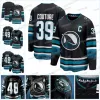 Sharks 2024 Cali Fin TROISIÈME JERSEY Logan Couture Tomas Hertl Mikael Granlund Ty Emberson Nico Sturm Anthony Duclair Danil Gushchin Smith Ferraro Marc-Edouard SAN JOSE