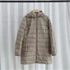 Chapéu destacável com capuz para baixo casaco de inverno feminino luz fina pato branco para baixo jaqueta parkas senhoras longo quente tamanho grande puffer outwears 240122