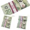 Prop Canada Game Money 100s Canadian Dollar CAD Banknot Paper Play Banknotes Film Props238zNZ2BMPV