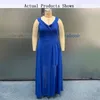 Kuclut Women Plus Size Dress Summer Elegant Solid One Shoulder v Neck Slit Nipped Waist Invined Party特大のドレス240124