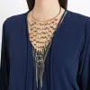 Sets 2018 Marke Heißer Verkauf Acryl Drehmomente Halsreifen Halskette Neueste Einzigartige Designer Halskette Gemacht Einfache Perlen Halsketten Für Frauen
