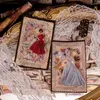 Wrap regalo 45pcs Collezione pianta materiale Memo Pad Pad Decorative Vintage Lace Sfondo Diario Lable Junk Journal Planner