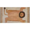 Mattor lamm sammet matta kreativt djur vardagsrum tiger design soffbord mat sovrum sovrum mattan dekor