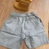 Nouveaux Shorts d'été pour enfants pour garçons bébés pantalons pour enfants moyens et jeunes fendus cinq pantalons de plage courts de mode vêtements de luxe CSD2402013-8