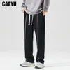Pantaloni da uomo CAAYU Jogger Pantaloni sportivi Moda Hip Hop Giapponese Streetwear Coulisse Casual Pantaloni larghi Maschili Allentati Hombre Uomo