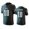 Philadelphia''Eagles''Men 11 Carson Wentz 86 Zach Ertz 91 Fletcher Cox Personalizado Mulheres Juventude Verde Preto Dois Tons Limited Jersey