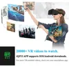 Óculos VR de realidade virtual 3D para smartphones móveis 7 polegadas Capacete de fone de ouvido com controladores Jogo Wirth Real Viar Goggles 240124