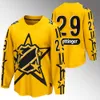 Jack Hughes 2024 Maglie All Star Connor Bedard Jeremy Swayman Psatrnak Auston Matthews Robert Thomas Aho Nick Suzuki Nathan MacKinnon Connor McDavid Forsberg