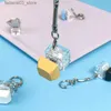 سلاسل المفاتيح الحبل الجدارة +1 muyu declession keychain keyboard button button keyring keyring key cap antistress toy Q240201