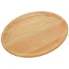 Plates Egg Shaped Tray Loaf Pan Oval Platter Dessert Multifunction Bamboo Serving Home Supply Trays Household Fruit