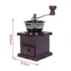 Manual Coffee Grinder Hand Beans Grinding Machine Burr Mill Manual Bean Grinder Roasters287b