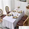 Servetten 50st Satijn Zachte Zakdoek Theedoeken Bruiloft Banket Vierkante Servetten Ring Diner Party Decor 30X30Cm Drop Delivery Dh6Ur