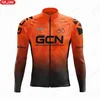 メンズTシャツGCN NEW MENS BICYC LONG SEVEUV Protection Suit Spring Competition Professional Team SEH2421