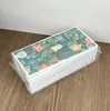 Serviette de table 12 pièces serviettes en papier de Noël avec poche à couverts intégrée pré-pliée jetable comme des serviettes de table au toucher lin pour Noël