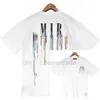 Amirs Mens Designer t-shirt per uomo Camicia da donna da uomo a Miri Splash Paint Etichetta maglietta completa Etichetta camicia Hip Hop High Street completa