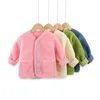 ジャケット子供用コート秋と冬の赤ちゃんの暖かい服ボーイズガールズラムとカシミア