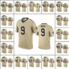 New Orleans''Saints''Men #13 Michael Thomas 9 Drew Brees 41 Alvin Kamara Custom Dames Jeugd Omgekeerde Limited Voetbalshirt