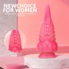 Dildos Dongs Octopus Silicone Make-up Penis Gradient Color Anal Plug for Men and Women Gradual Entry Type Vestibular Adult Product Masturbator