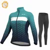 Tute da uomo 2023 Donna Inverno Fece Caldo Lungo Seve Abbigliamento da ciclismoRoad Bike Jersey Completo Termico Ropa Ciclismo MujerH2421