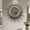 Wandklokken Hangende naalden Klok Groot formaat Keuken Scandinavisch Stijlvol interieur Modern design Uurwerk Relojes De Pared