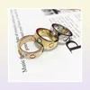 2021 High Polished Designer Lover Ring Logo Printed Silver Rose Gold Color Top Quality Stainless Steel Couple Rings Women Jewelry 6182832