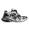Original Track Runners 7.0 Flat Casual Shoe Marca Transmitir Sentido BORGONHA Desconstrução Faixas Plataforma Plate-Forme Tênis Sapatos Masculinos Mulheres OG Tênis para Caminhada