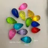 Party Decoration 20pcs/lot Multicolor Hanging Heart Pendant Diamond Chandelier Acrylic Crystal Beads Home Wedding DIY