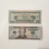 Dostawy imprezowe Fałszywe banknot pieniądze 5 10 20 100 200 200 200 200 Dollar Euro Realistyczne bary zabawki Props Waluty film FaUx-Billety Kopia 10248Gus3H