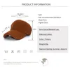 Ball Caps FUODRAO 2024 Autumn Winter Baseball Cap For Women Lamb Wool Warm Hats Girl Snapback Men Outwear Sun Hat B32