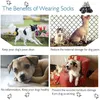 Hundkläder 4st/set Dogs Winter Socks Puppy Warm Waterproof Anti-Slip Boots för små stora katter utomhus husdjur chihuahua teddy skor