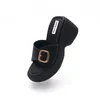 Designer Casual Platform High rise thick soled PVC summer sliders men women rainbow slides memory sandals soft thick cushion slipper cloud slide indoor