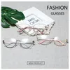 Sunglasses Cat Eye Pochromic Myopia Glasses Women Alloy Frame Computer Goggles Protection Diopter 0 -0.5 -1.0 -1.25 -2.25 -4.0