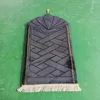 イスラム教徒のラマダンフランネルカーペットエンボス加工された毛布礼拝ラグソリッドカラーフロアマットのためのカーペット祈りのマット