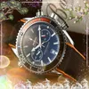 Mens Full Functional Stopwatch Watch 43mm Quartz Movement Classic Atmosphere Business Schweiz årliga explosioner Highend Nylon 302Q